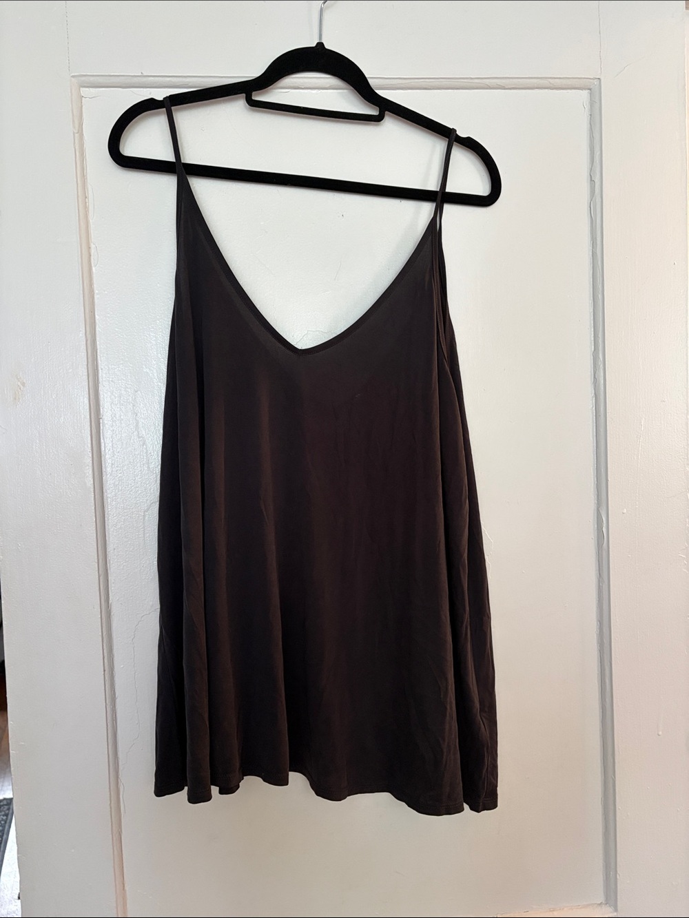 Silence + noise black tank top Large